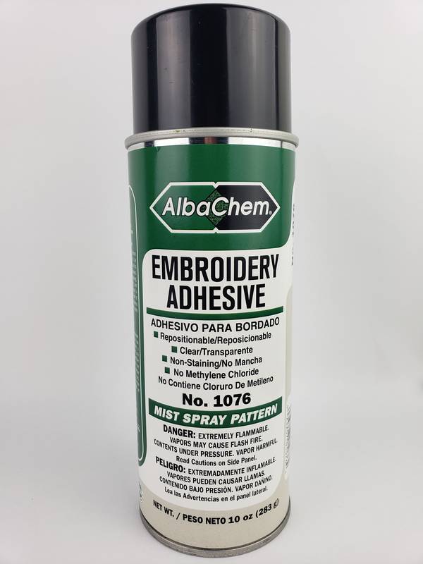 Embroidery Spray Adhesive 10oz | S.M. Cristall Co.